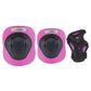 Protectors set Nils Extreme black and pink H210 size L Accessories/Protectors and knee pads Your Sports Performance