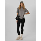 Women's ribbed knit leggings 4F 4FRAW26TTIGF357-20S