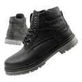Wrangler Allan Mid men's boots, Chelsea boots, elegant leather, black Wrangler