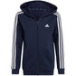 adidas Essentials 3-Stripes Fleece Full-Zip Hoodie Jr IC0600 Clothing/Lifestyle Adidas