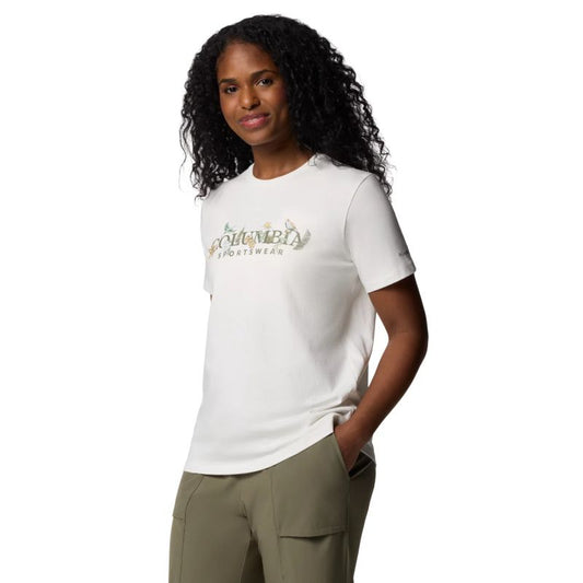 Columbia Boundless Beauty Logo SS Tee W 2036573126 Clothing/Outdoor/T-shirts with short sleeves/Columbia Your Sports Performance