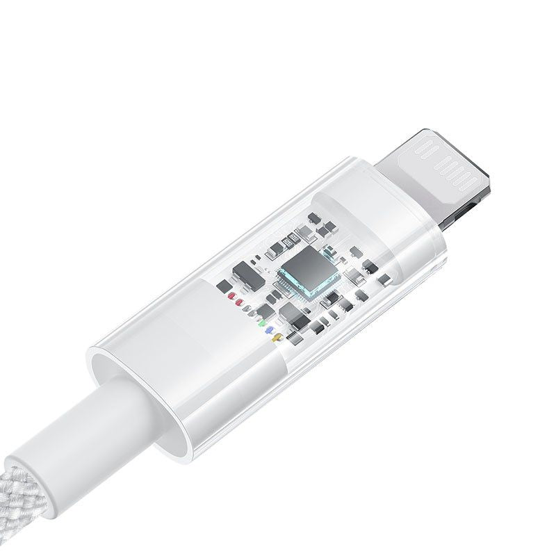 Baseus Gem USB C-IP Cable 20W 1m (white) In preparation Your Sports Performance