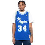 Mitchell &amp; Ness NBA Swingman Los Angeles Lakers Shaquille O'Neal M T-shirt SMJYAC18013-LALROYA96SON Clothing/Lifestyle/T-shirts/Mitchell & Ness Your Sports Performance