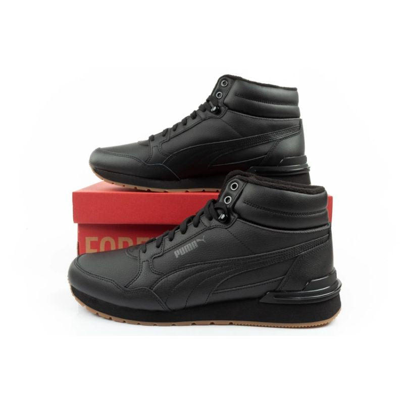 Puma ST Runner v4 Mid men's high-top sneakers black Puma