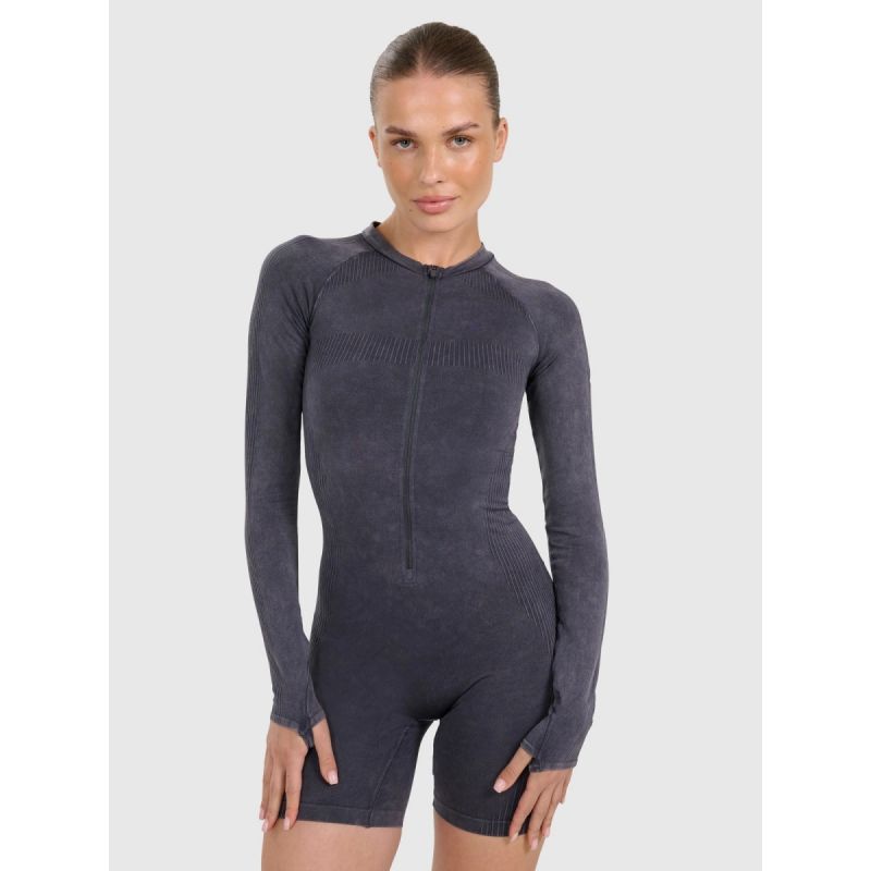 Women's seamless yoga and pilates jumpsuit 4F 4FRAW25TJUMF063-31S 4f
