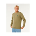 Men's RIP CURL Wetsuit Icon Hood Green