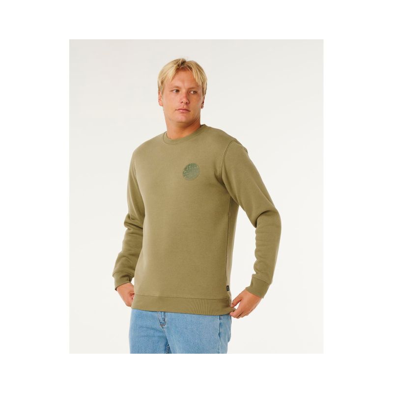 Men's RIP CURL Wetsuit Icon Hood Green