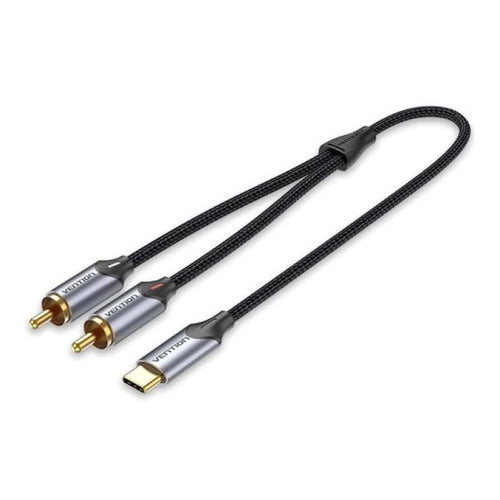 Audio Vention USB-C to 2RCA Male Cable 1m Kable i adaptery/Kable JACK i RCA(Cinch) Your Sports Performance
