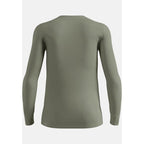 Odlo BL TOP crew neck l/s ACTIVE WARM long sleeve thermal underwear size L Gray Odzież militarna/Bielizna termoaktywna Your Sports Performance