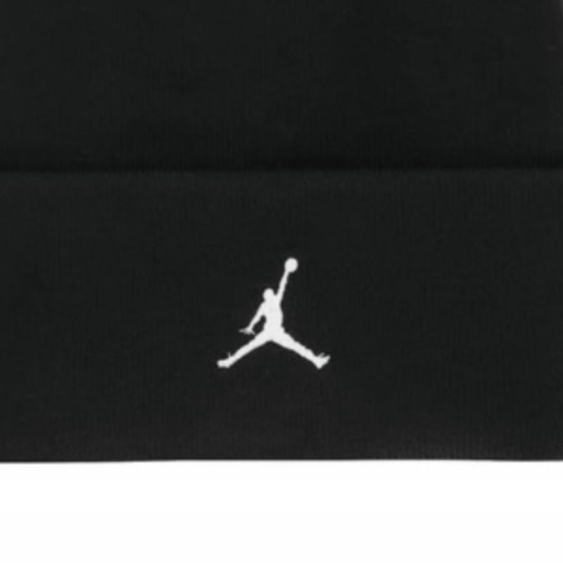 Air Jordan Peak Satin-Lined Beanie Black - HJ3224-010