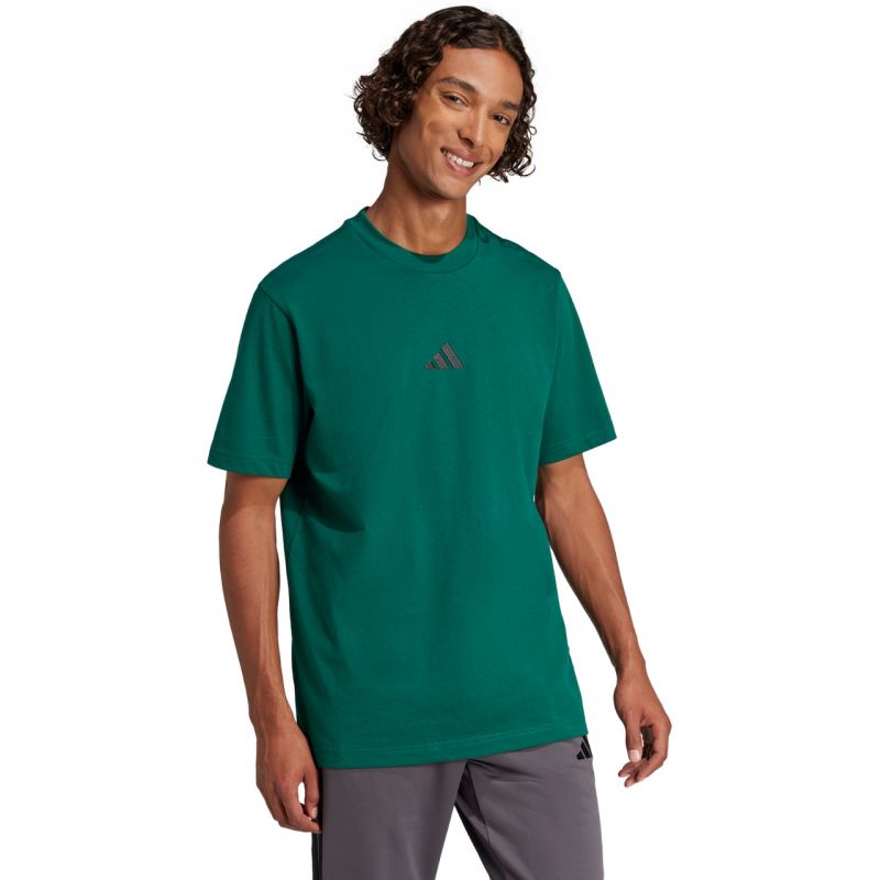 adidas Essentials Small Logo Single Jersey M JF1096 Clothing/Lifestyle/T-shirts Adidas