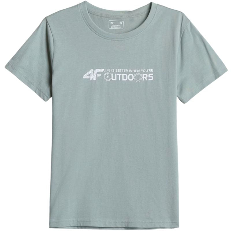 Women's T-shirt 4F F3495 Mint 4FWAW26TTSHF3495 47S