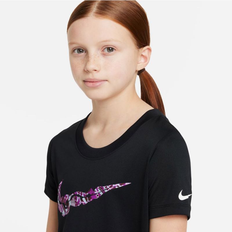 Nike Dri-Fit Jr T-shirt DZ3583-010 Clothing/Lifestyle/T-shirts Nike