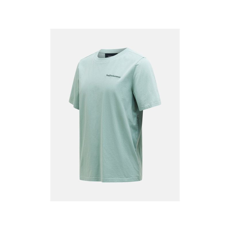 PEAK PERFORMANCE M Original Small Logo Tee, green