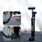 Rockbros 42310006001 Bicycle Pump with Pressure Gauge - Black In preparation Your Sports Performance