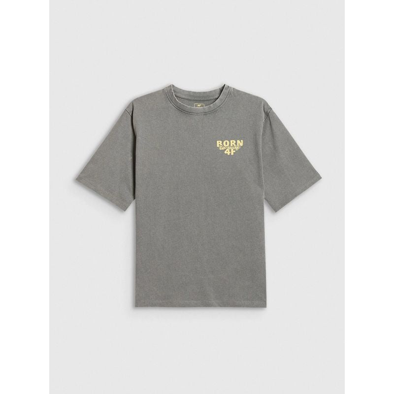 Boy's cotton T-shirt 4F 4F4FJRSS26TTSHM3906-25S