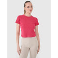 Women's slim ribbed t-shirt 4F 4FRSS25TTSHF2696-54S *Kategoria tymczasowa Your Sports Performance