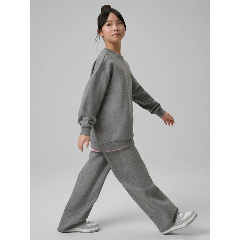 Girls' loose sweatshirt without hood 4F 4FJRSS26TSWSF2624-25M 4f