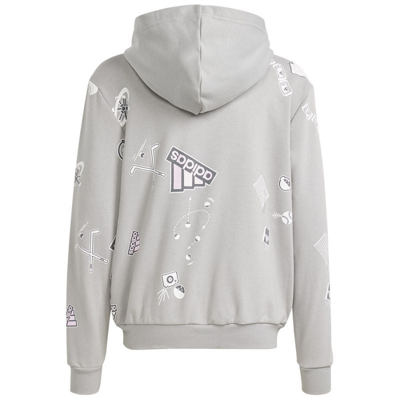 Adidas Biuv Zip Hoodie Jr IS3755 sweatshirt Clothing/Lifestyle Adidas