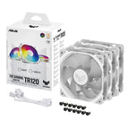 ASUS TUF Gaming TR120 ARGB WHITE 3IN1 fan Chłodzenie/Chłodzenie - wentylatory Your Sports Performance
