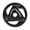 Rubberized Olympic plate 15 kg HMS TOX15 In preparation Your Sports Performance