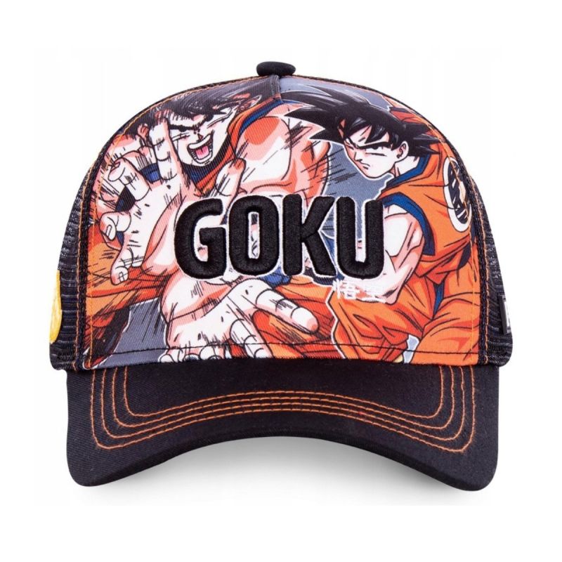 Capslab Dragon Ball Son Goku Manga Trucker Cap - CL/DBZ4/1/GOK Odzież/Czapki/Czapki z daszkiem Your Sports Performance