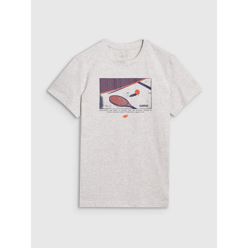 Men's regular printed T-shirt 4F 4FRSS25TTSHM2980-27M 4f