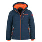 Trollkids Kids Hemsedal Snow Jacket XT mystic blue/orange abrasion-resistant blue (513-142) In preparation Your Sports Performance