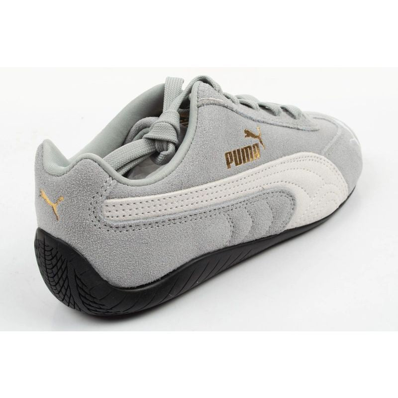 Puma Speedcat OG Jr youth sports shoes suede gray fashionable
