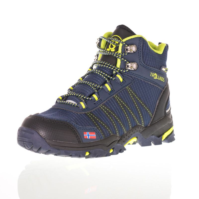 Trollkids Kids Trolltunga Hiker Mid JR 156-100 shoes Footwear/Outdoor/Trollkids Your Sports Performance