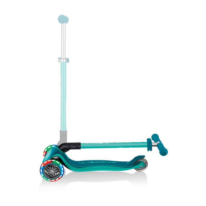 Scooter 3 wheels Globber Primo Foldable Plus Lights Jr 439-107 Accessories/Skating/Hulajnogi Your Sports Performance