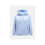 Peak Performance W Original Small Logo Hoo Sweatshirt Blue Peak Performance