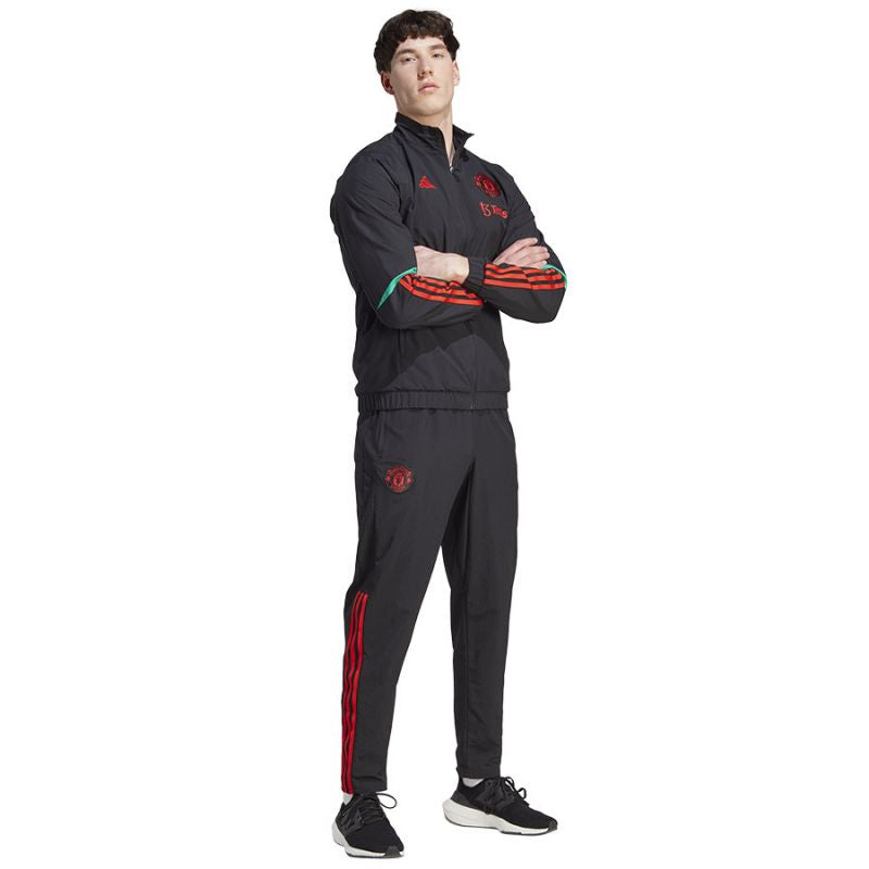 Sweatshirt adidas Manchester United PRE JKT M IA8486 Clothing/Football Adidas