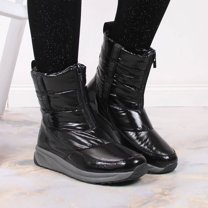 Big Star metallic snow boots W INT1785B Footwear/Outdoor/Big Star Your Sports Performance