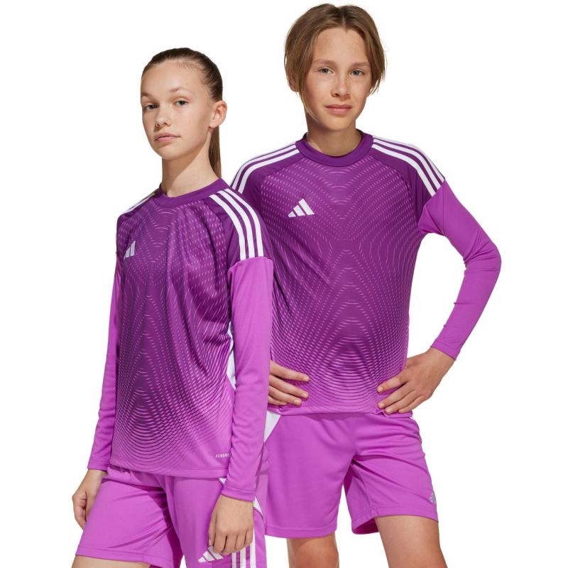 adidas Tiro 25 Competition purple kids' goalkeeper jersey JJ1934 In preparation Adidas