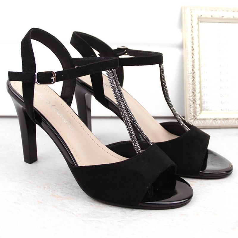 Sergio Leone W SK438 suede sandals, black Footwear/Lifestyle/Sergio Leone Your Sports Performance
