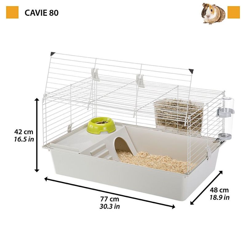 CAVIE 80 (x1) - cage for guinea pigs Dla małych zwierząt/Klatki Your Sports Performance