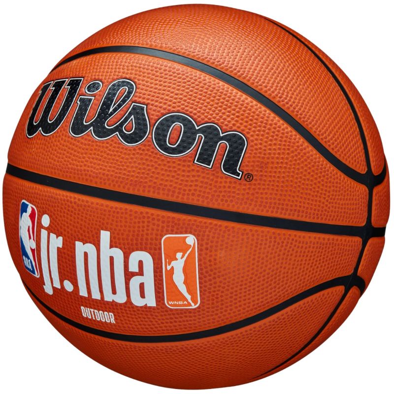 Basketball ball Wilson Jr NBA Logo Auth Outdoor WZ3011801XB6 Accessories/Balls/Basketball Your Sports Performance