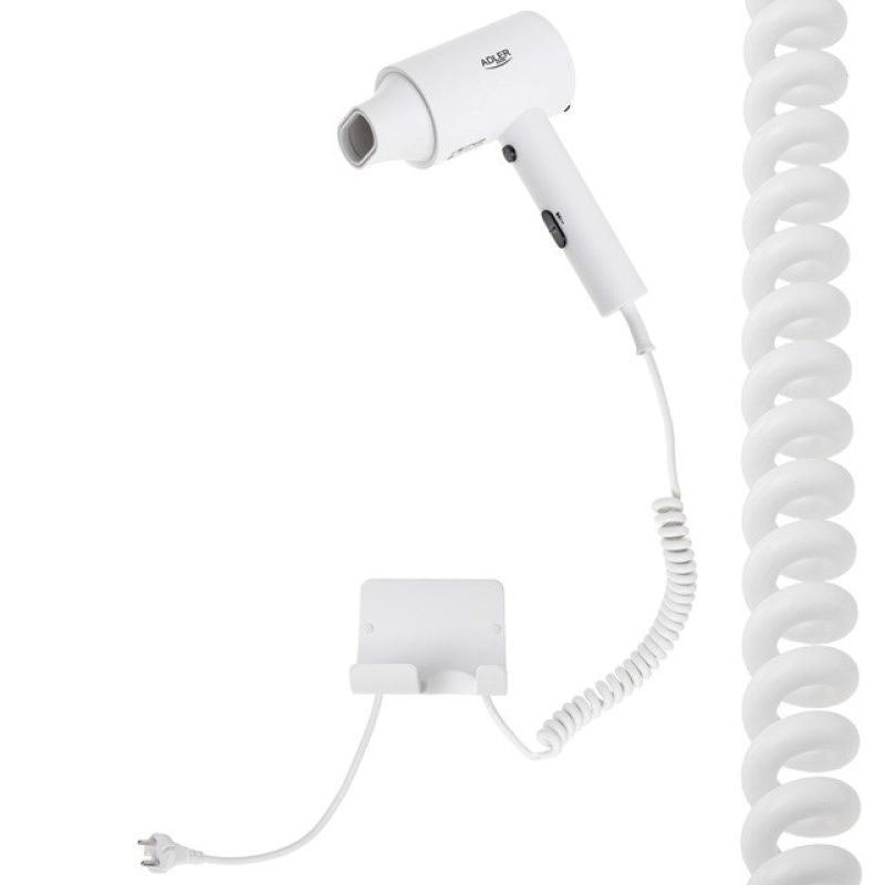 ADLER AD 2285w hotel hair dryer white AGD - Produkty/Suszarki do włosów Your Sports Performance