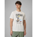 Men's regular printed T-shirt 4F 4FRSS26TTSHM3811-11S 4f