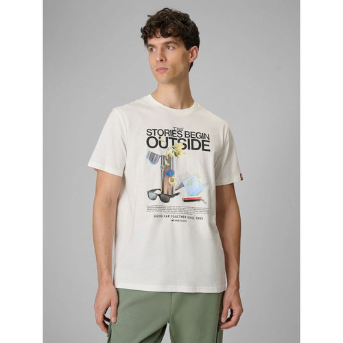 Men's regular printed T-shirt 4F 4FRSS26TTSHM3811-11S 4f