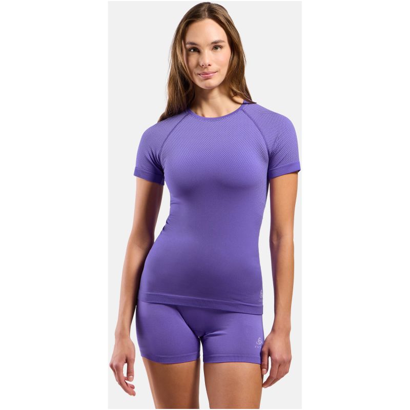 Women’s Odlo PERFORMANCE LIGHT BL TOP Crew Neck S/S T-Shirt, purple