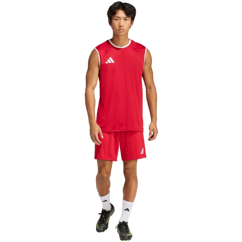 adidas Entrada 26 Sleeveless Jersey Men's T-Shirt Red KB3932