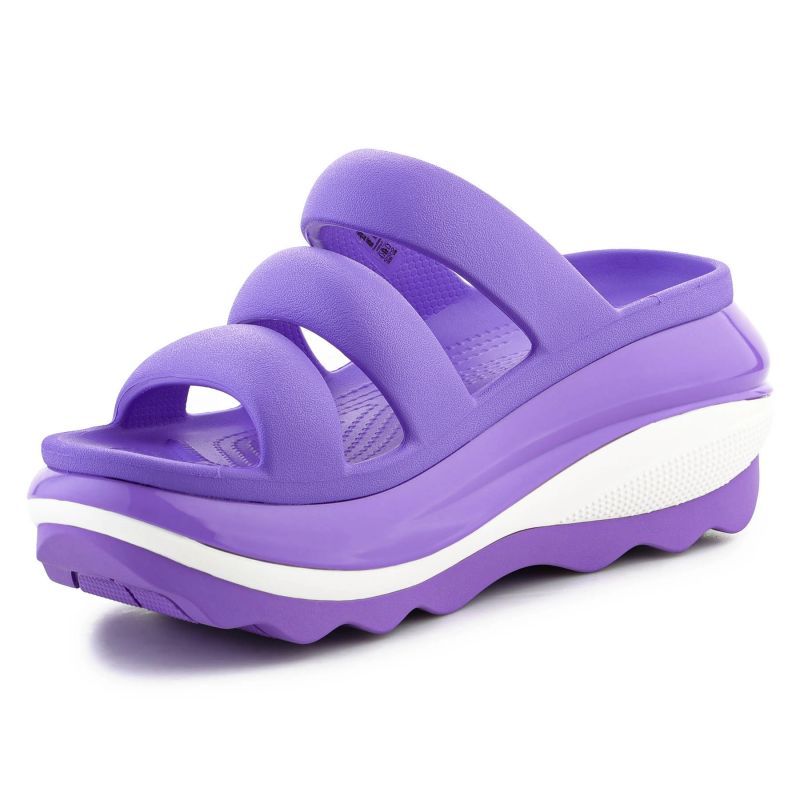 Crocs Mega Crush Triple Strap Clogs 209842-5AJ