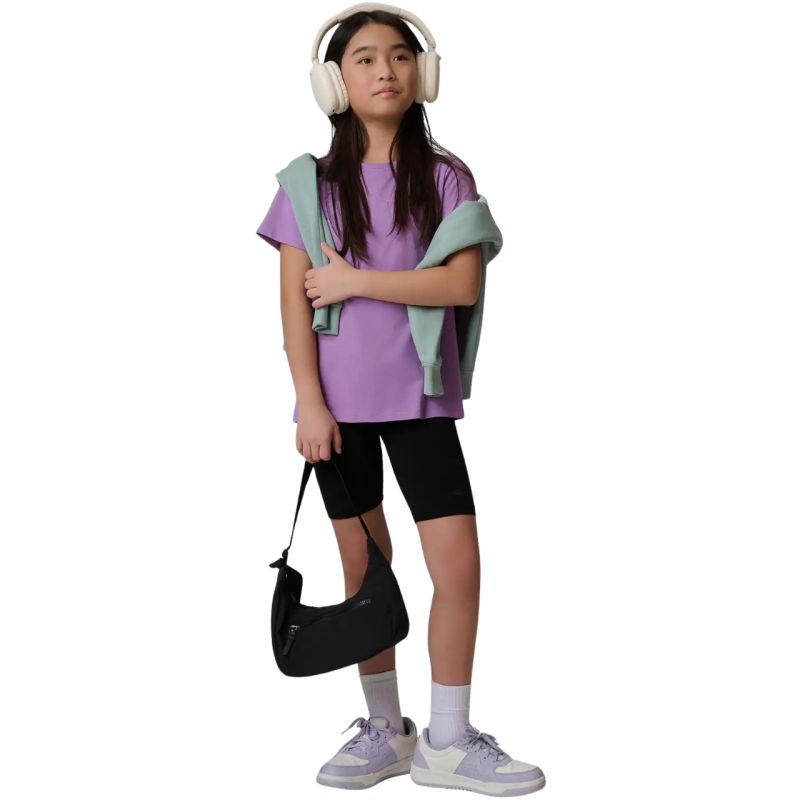 Girls' shorts 4F CAS F028 deep black 4FJWSS26TSTIF028 20S