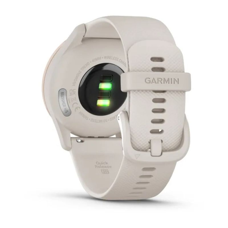 Garmin Vivomove Trend White Sports Watch Akcesoria sportowe i turystyczne/Zegarki sportowe Your Sports Performance