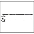 LEKI Wanderstock Makalu FX TA Trekking Pole Unisex Telescopic Akcesoria sportowe i turystyczne/Kije do Nordic Walking i trekkingu Your Sports Performance