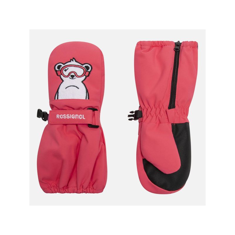 ROSSIGNOL Baby Impr M pink children's ski gloves