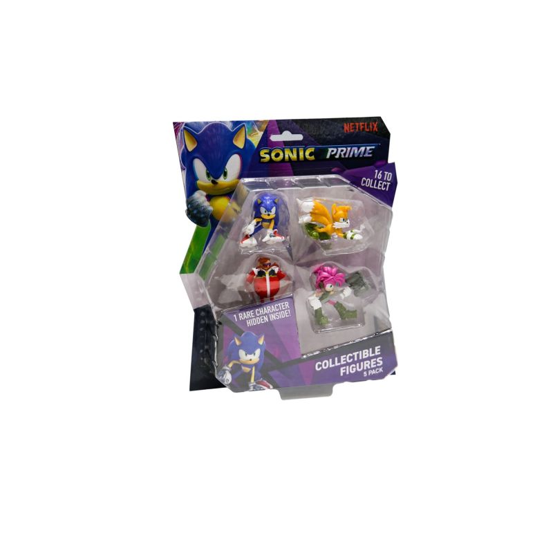 SONIC PRIME - SET OF 5 MIX FIGURES (Gry i zabawki) Figurki/Kolekcjonerskie Your Sports Performance
