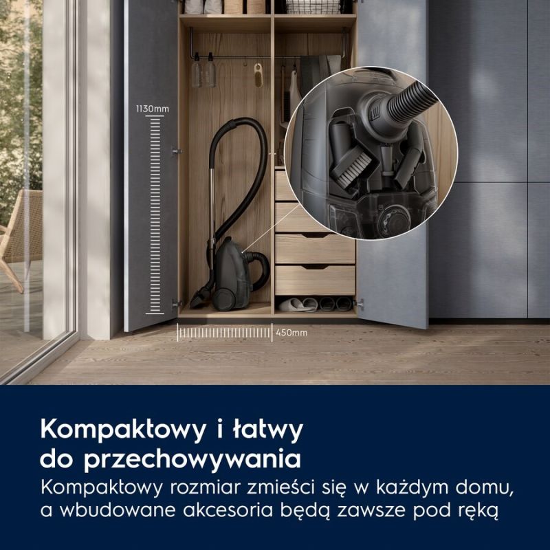 ELECTROLUX EB31C1DB vacuum cleaner AGD - Produkty/Odkurzacze Your Sports Performance